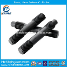 Carbon steel high tensile black stud bolt with ISO certification
